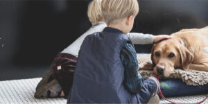 Read more about the article Why pets are ideal friends to children
